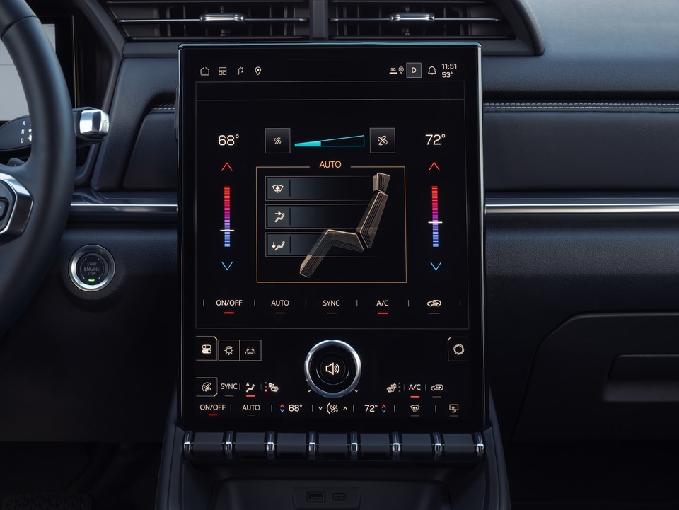 New GMC Terrain Climate Control View