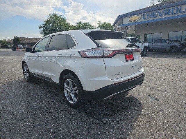 Used 2017 Ford Edge Titanium with VIN 2FMPK4K92HBC46453 for sale in Hamilton, MT