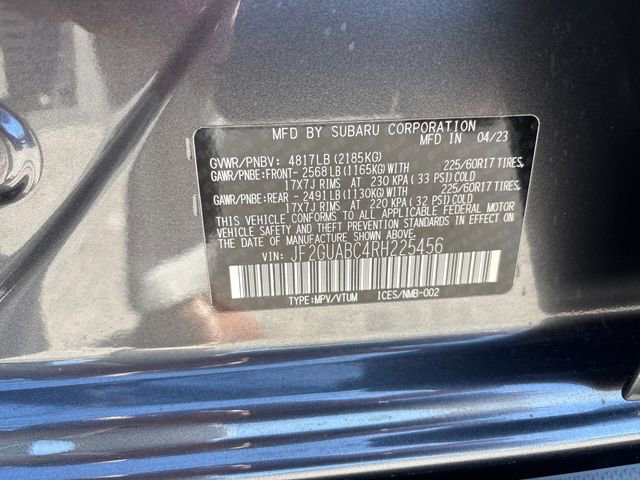 2024 Subaru Crosstrek Base - Photo 32