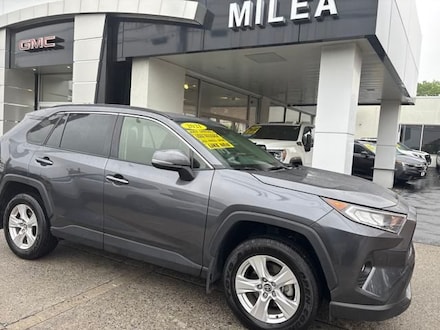 Featured used 2021 Toyota RAV4 XLE SUV for sale in The Bronx, NY
