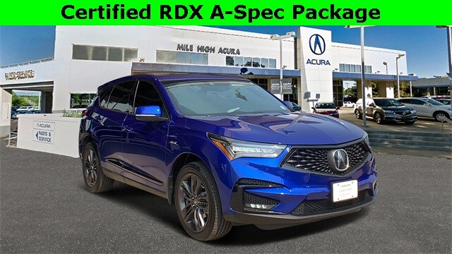 Certified Pre Owned Acura Rdx For Sale Mile High Acura Inc