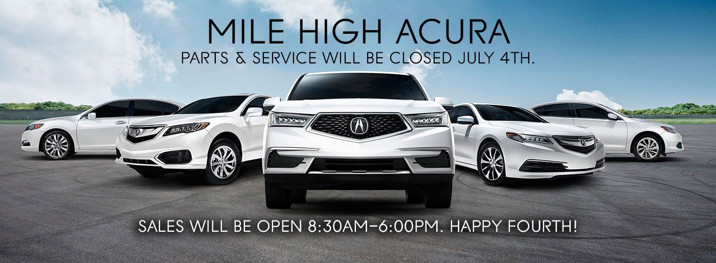 Mile High Acura New Acura & Used Car Dealer Denver, CO