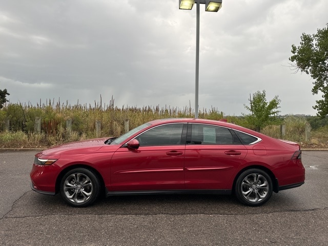 Certified 2023 Honda Accord EX with VIN 1HGCY1F3XPA050326 for sale in Denver, CO