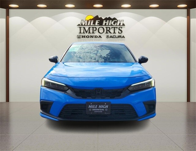 Certified 2022 Honda Civic Hatchback Sport with VIN 19XFL2H82NE003195 for sale in Denver, CO