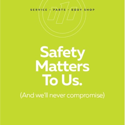 Safety Matters To Us.