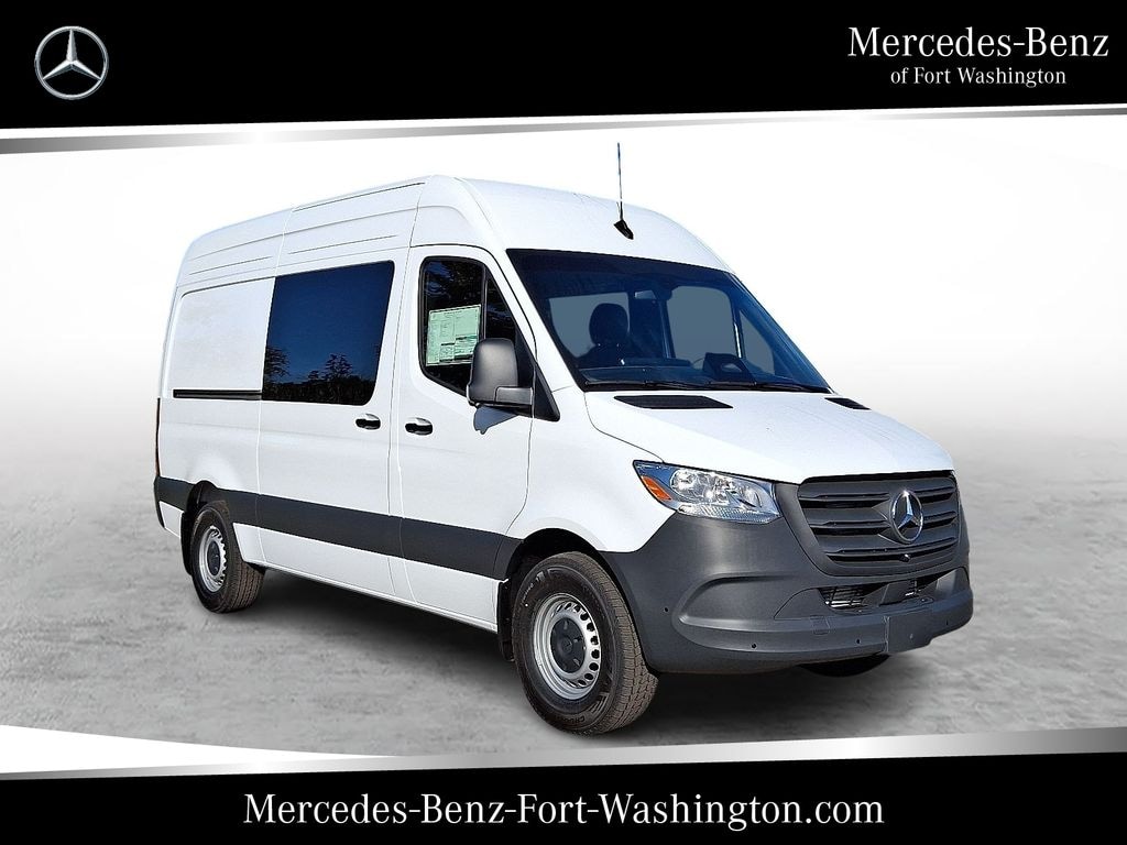 New 2025 Mercedes-Benz Sprinter 2500 Standard Roof 4-Cyl Diesel HO Van Crew Van