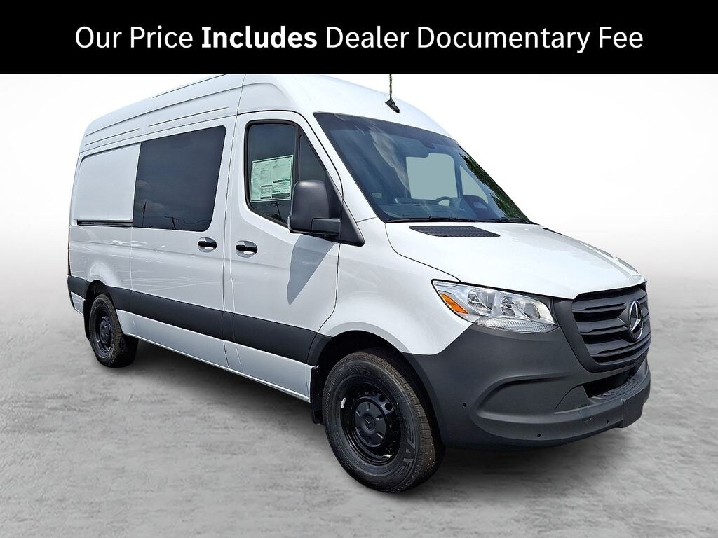 New 2026 Mercedes-Benz Sprinter 2500 Standard Roof 4-Cyl Diesel HO Van Crew Van