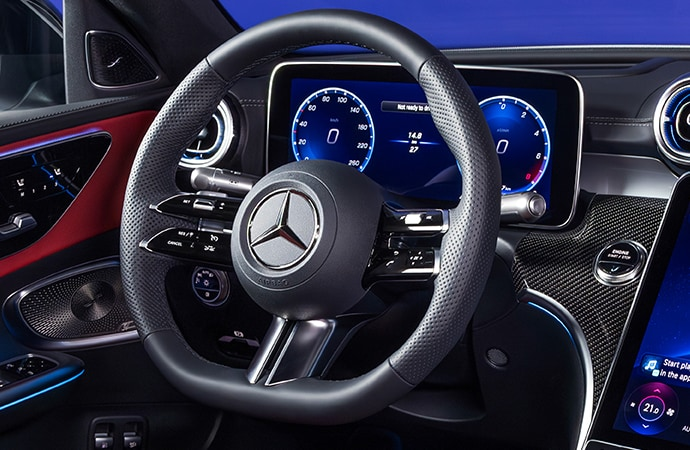 2027 mercedes-benz c class sedan interior image