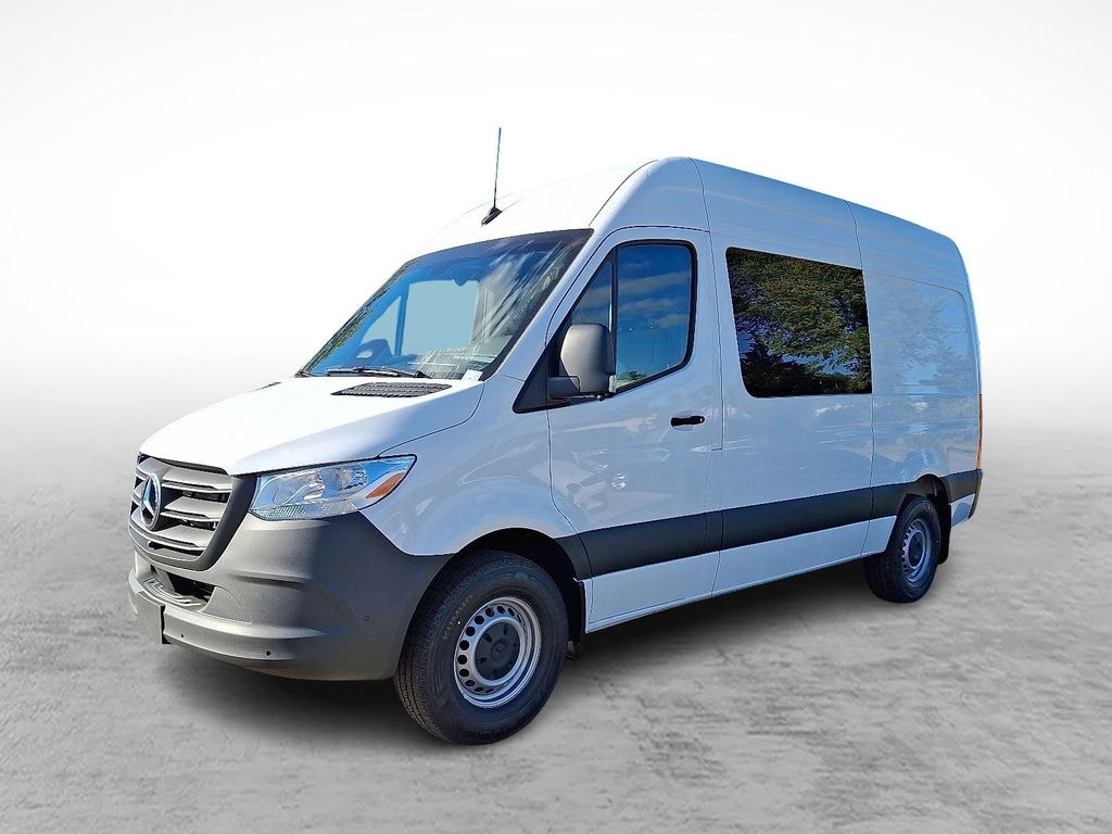 New 2025 Mercedes-Benz Sprinter 2500 Standard Roof 4-Cyl Diesel HO Van Crew Van