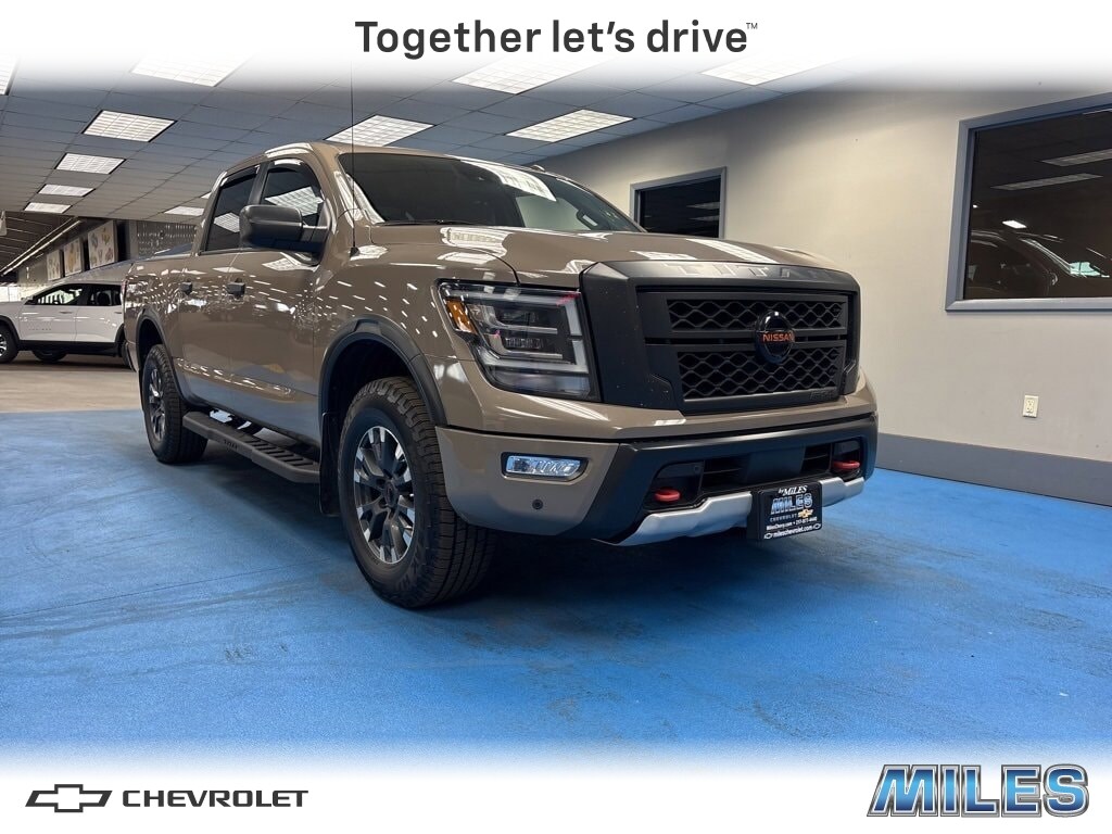 Used 2021 Nissan Titan Crew Cab PRO-4X 4x4 Truck Crew Cab