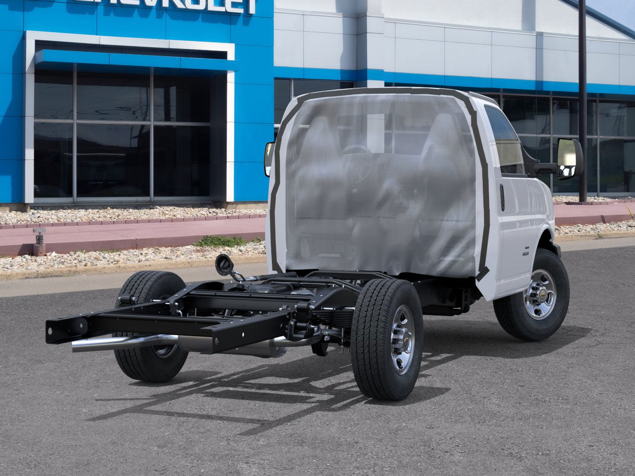 2025 Chevrolet Express 3500 Cutaway Van photo 2