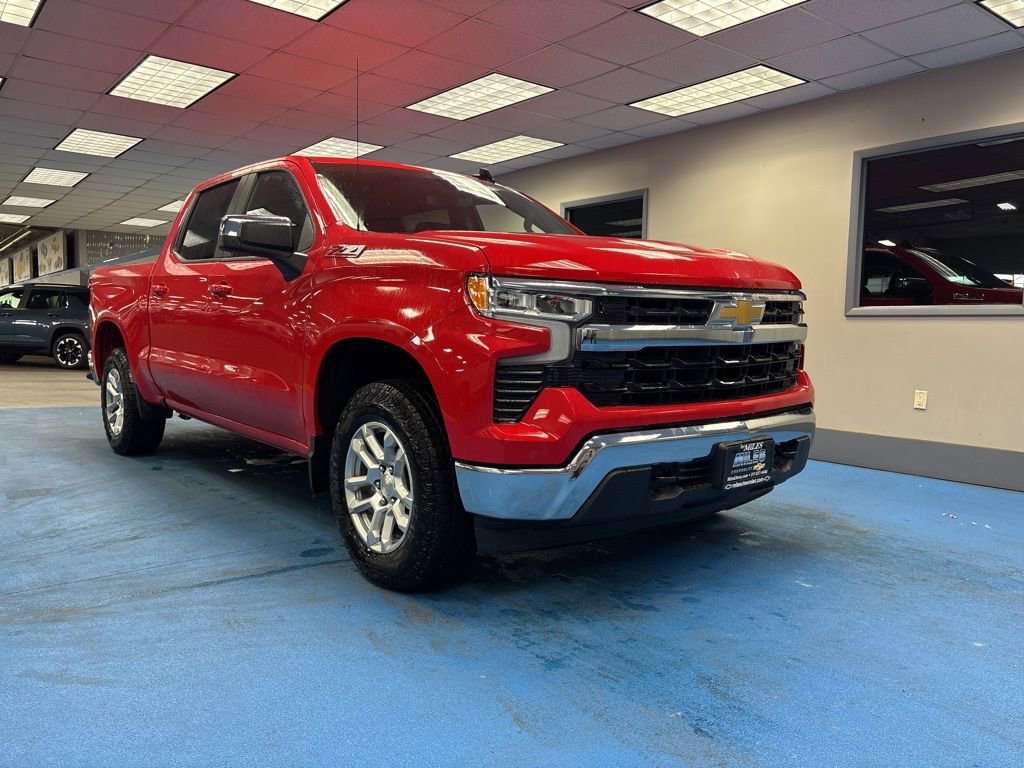 Red Hot 2026 Chevrolet Silverado 1500 Pickup Truck Four-Wheel Drive Automatic