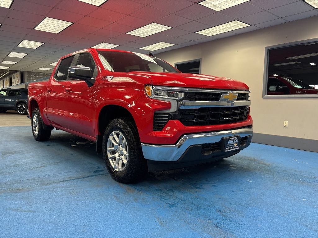 Red Hot 2026 Chevrolet Silverado 1500 Pickup Truck Four-Wheel Drive Automatic