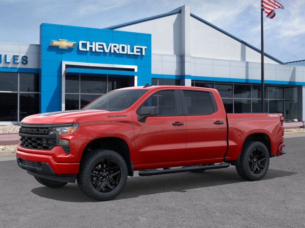New 2026 Chevrolet Silverado 1500 Custom Truck Crew Cab
