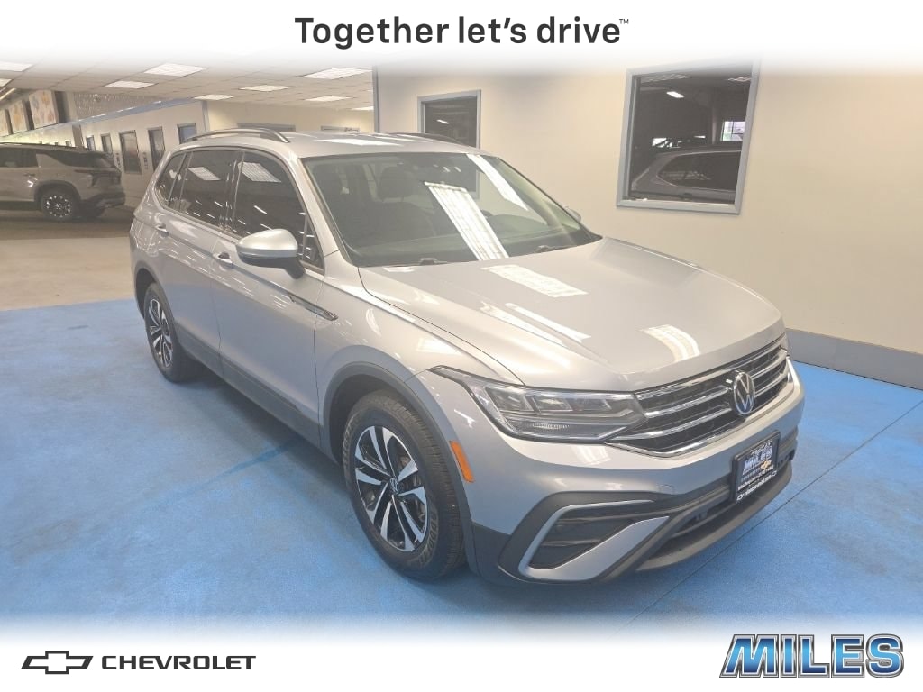 Certified 2023 Volkswagen Tiguan S with VIN 3VVRB7AX5PM066073 for sale in Decatur, IL