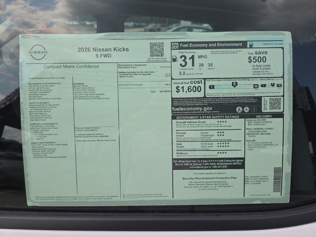 2026 Nissan KICKS S - Photo 10