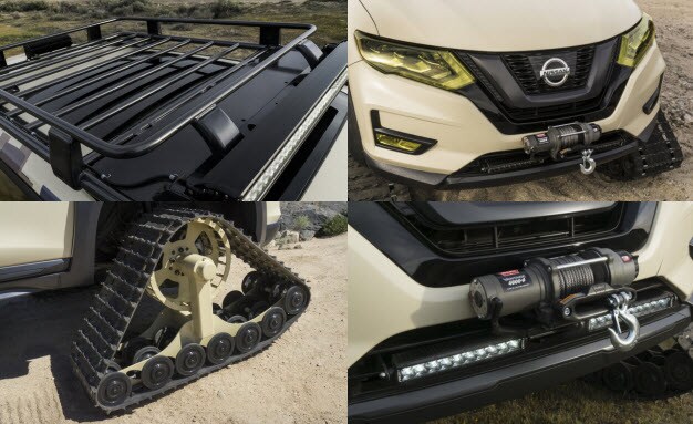 Nissan Rogue Trail Warrior Project Features
