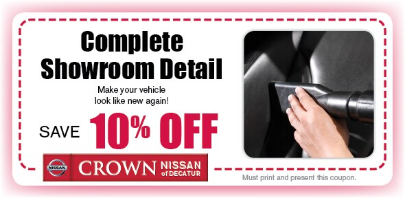 Deluxe Auto Detail | Miles Nissan Service Coupon Decatur IL