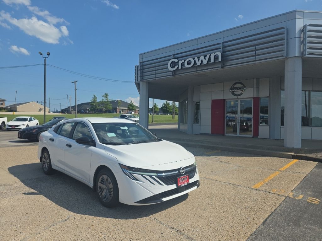 White (Fresh Powder) 2027 Nissan Sentra Sedan Front-Wheel Drive Continuously Variable Transmission