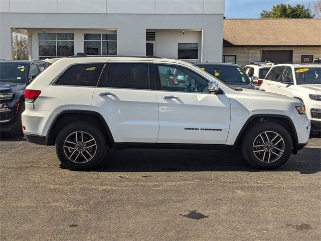 Certified 2021 Jeep Grand Cherokee Limited with VIN 1C4RJFBGXMC583439 for sale in Milford, CT