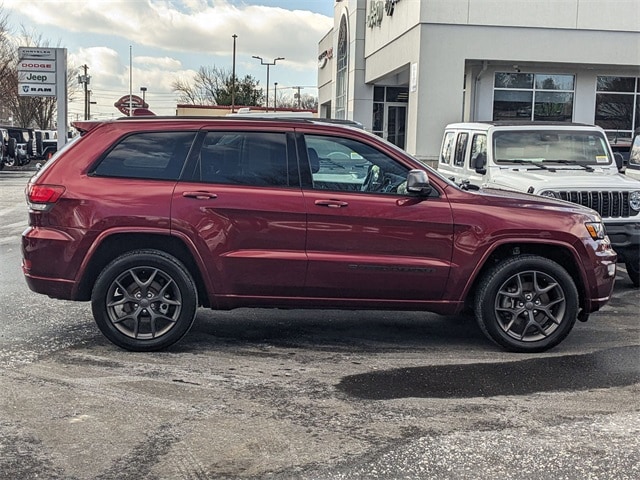 Certified 2021 Jeep Grand Cherokee 80th Edition with VIN 1C4RJFBG2MC879670 for sale in Milford, CT