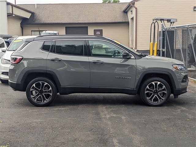 Certified 2022 Jeep Compass Limited with VIN 3C4NJDCB3NT130145 for sale in Milford, CT