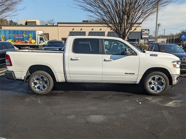 Used 2021 RAM Ram 1500 Pickup Big Horn/Lone Star with VIN 1C6SRFFT4MN827423 for sale in Milford, CT
