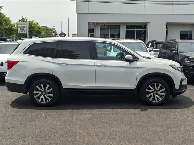 Used 2021 Honda Pilot EX-L with VIN 5FNYF6H59MB035132 for sale in Milford, CT