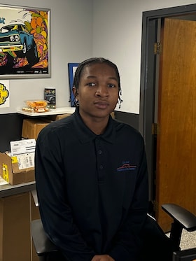 Staff member Noel Blake from 5d6ef27616e1