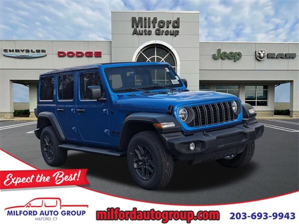 New 2026 Jeep Wrangler 4-DOOR SPORT S Sport Utility