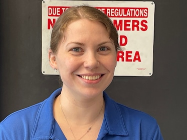 Staff member Megan from 5d6ef27616e1