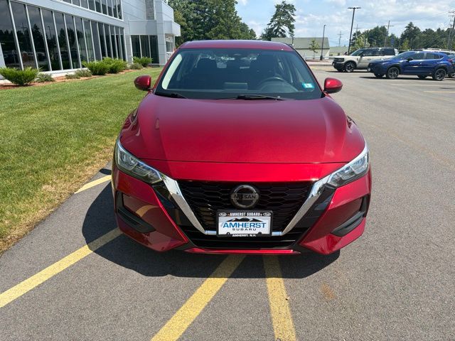 Used 2020 Nissan Sentra SV with VIN 3N1AB8CV9LY219976 for sale in Amherst, NH