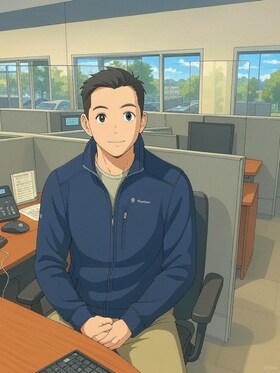 Staff member Charlie Foster from ID_a0c7056b516d