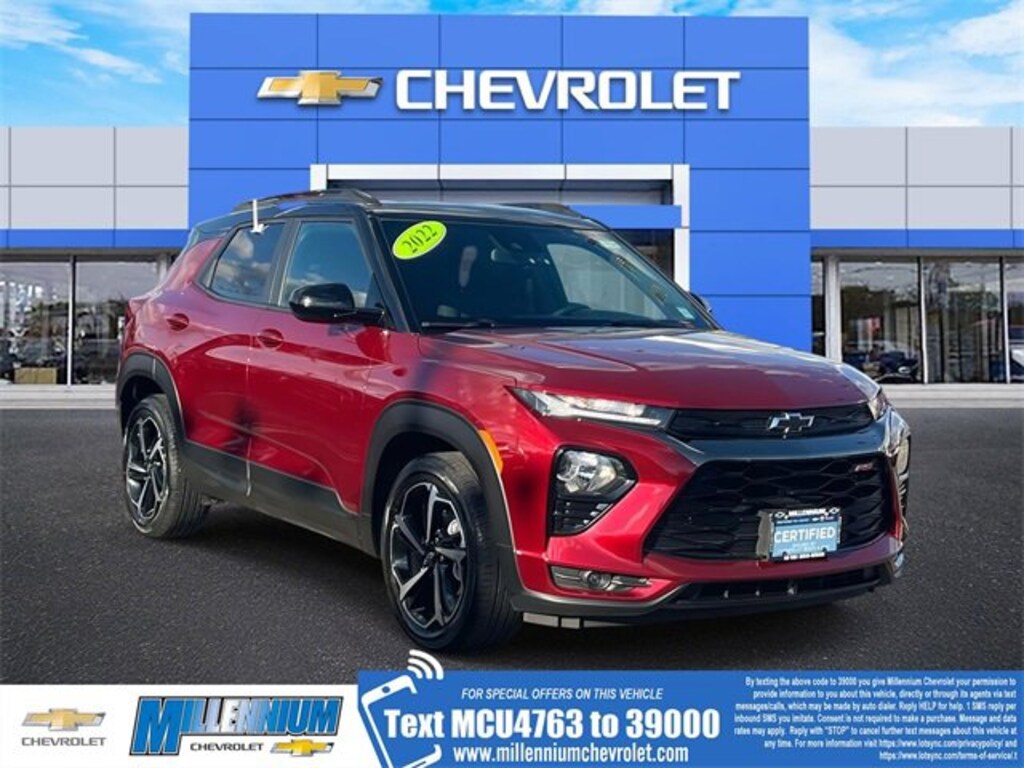 Certified 2022 Chevrolet Trailblazer RS SUV