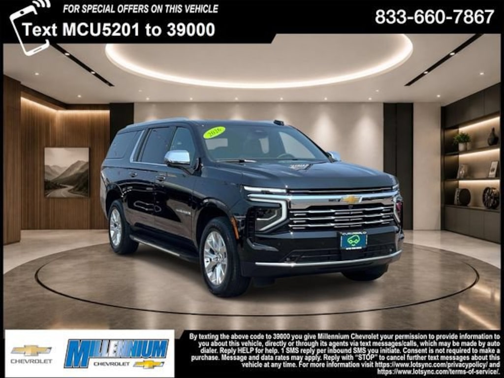 Used 2026 Chevrolet Suburban Premier SUV