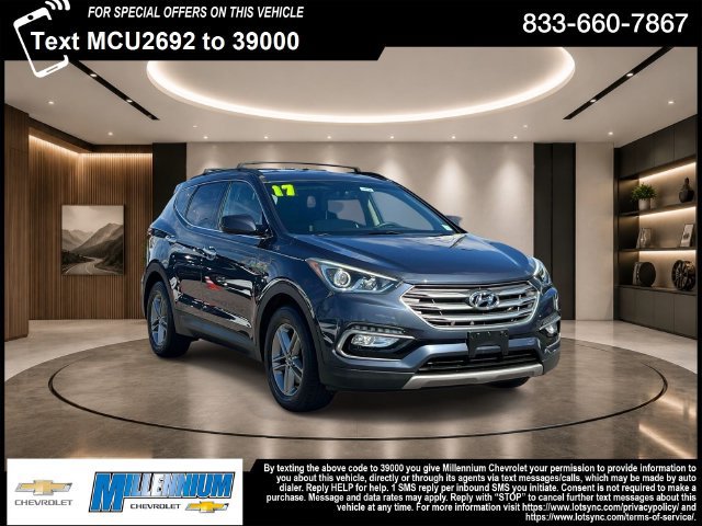 Used 2017 Hyundai Santa Fe Sport with VIN 5NMZUDLBXHH032692 for sale in Hempstead, NY