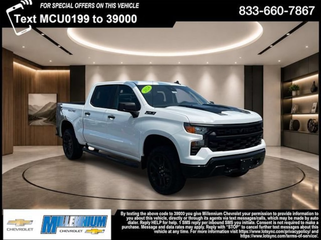 Used 2024 Chevrolet Silverado 1500 Custom Trail Boss Truck