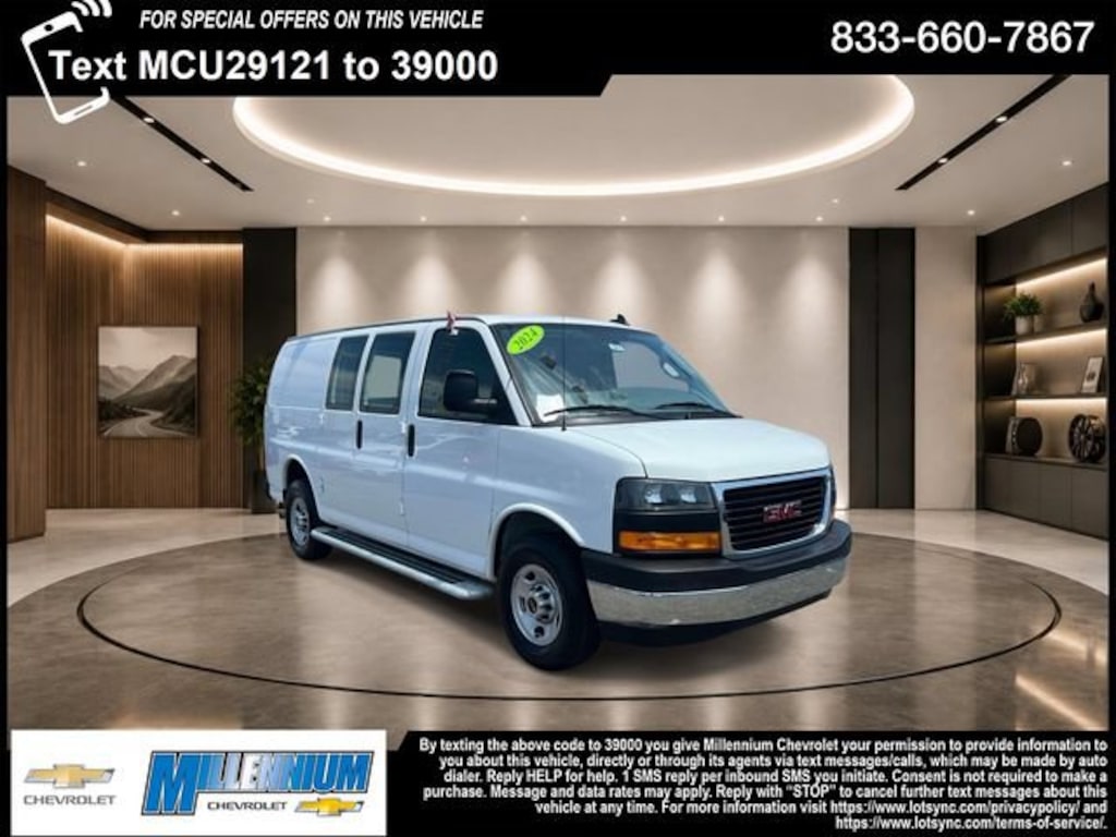Used 2024 GMC Savana Cargo 2500 Work Van Van