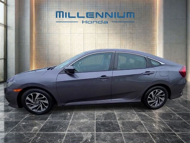 Certified 2017 Honda Civic EX with VIN 19XFC2F75HE227544 for sale in Hempstead, NY