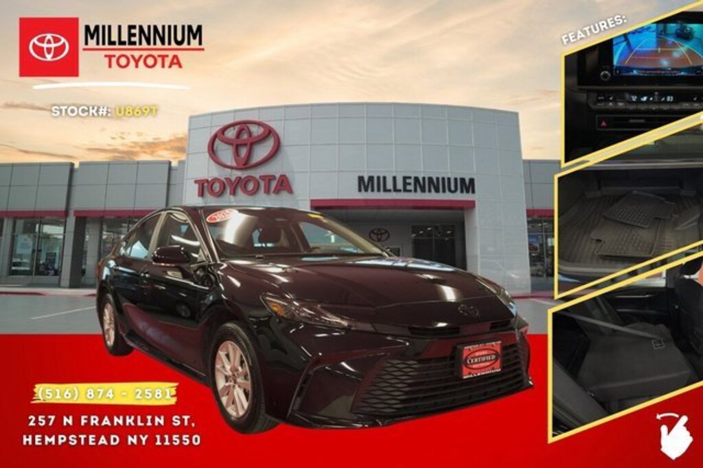 Used 2025 Toyota Camry LE Sedan