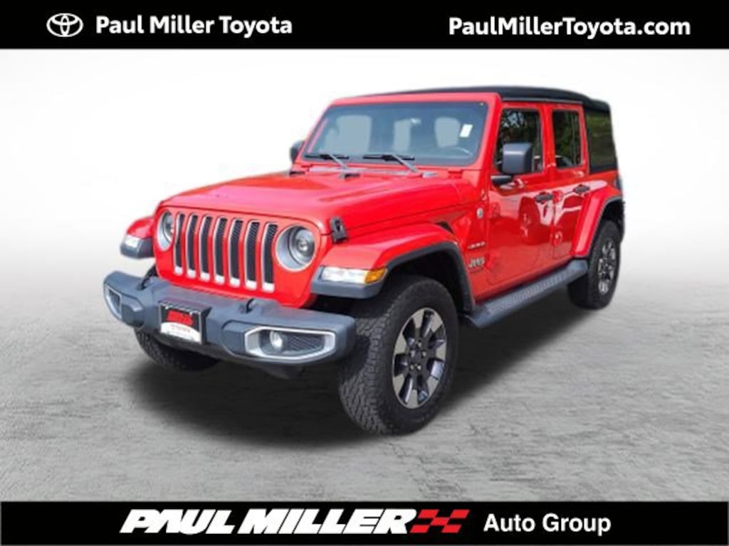 Used 2018 Jeep Wrangler Unlimited Sahara 4x4 SUV