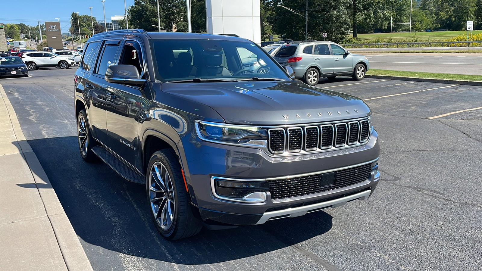 Used 2022 Jeep Wagoneer Series II with VIN 1C4SJVBT2NS127774 for sale in Vestal, NY