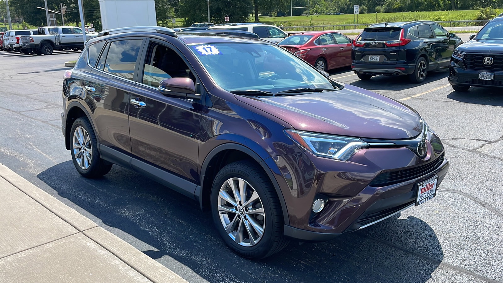 Used 2017 Toyota RAV4 Limited with VIN 2T3DFREVXHW674043 for sale in Vestal, NY