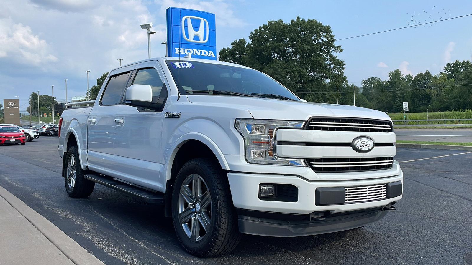 Used 2018 Ford F-150 Lariat with VIN 1FTEW1EGXJFE04986 for sale in Vestal, NY