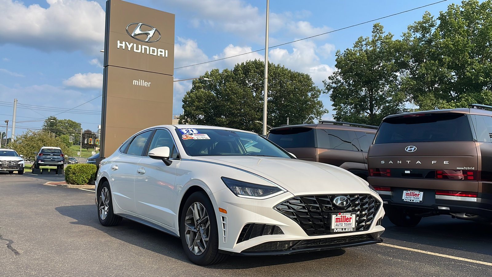 Certified 2021 Hyundai Sonata SEL with VIN KMHL64JA1MA166078 for sale in Vestal, NY