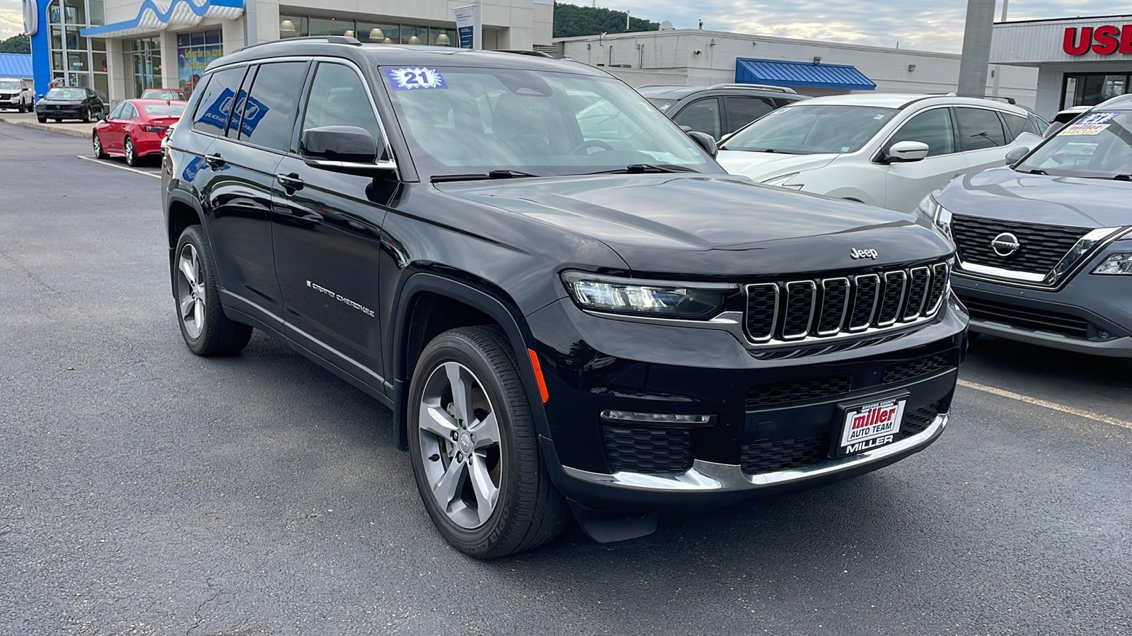 Used 2021 Jeep Grand Cherokee L Limited with VIN 1C4RJKBG8M8169622 for sale in Vestal, NY