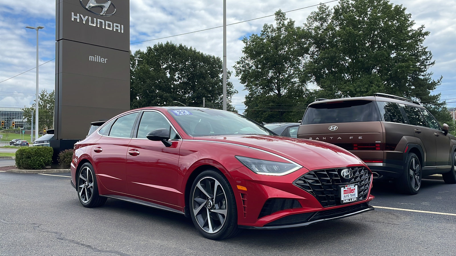 Used 2022 Hyundai Sonata SEL Plus with VIN 5NPEJ4J2XNH142036 for sale in Vestal, NY