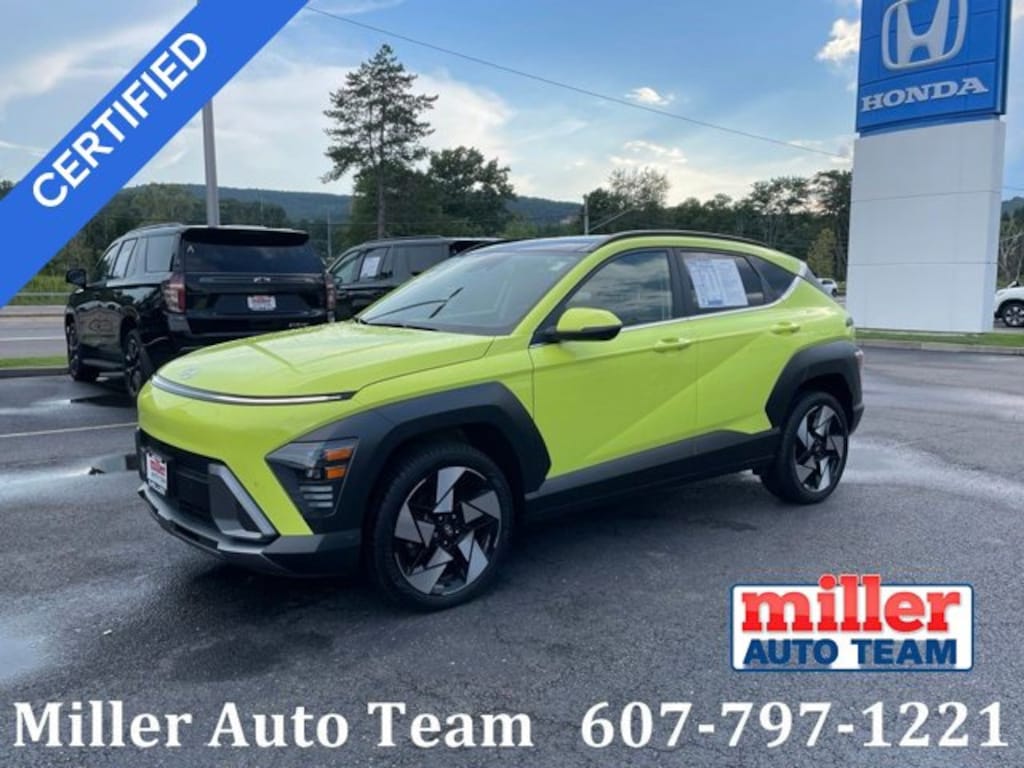 Certified 2024 Hyundai Kona Limited SUV