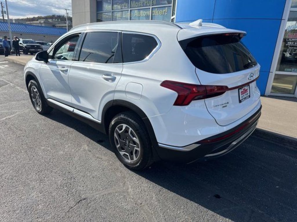 Used 2021 Hyundai Santa Fe Hybrid Blue SUV