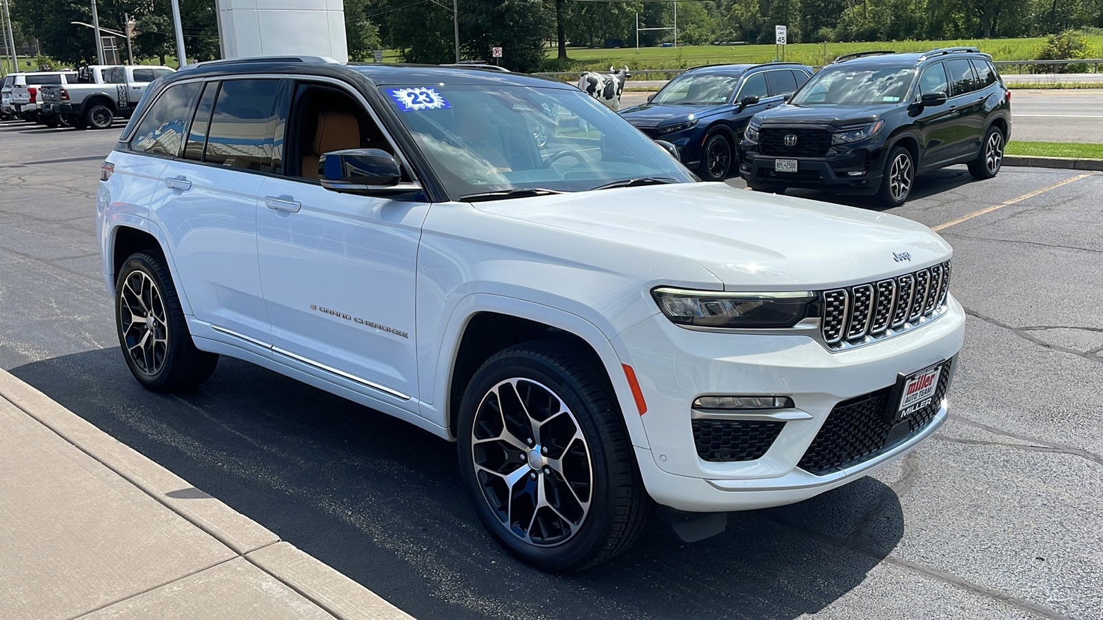 Used 2023 Jeep Grand Cherokee Summit Reserve with VIN 1C4RJHEG0P8754391 for sale in Vestal, NY